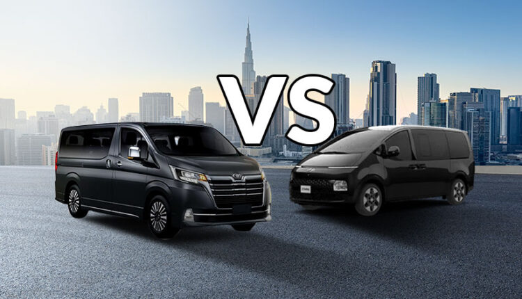 Hyundai Staria vs. Toyota Granvia 