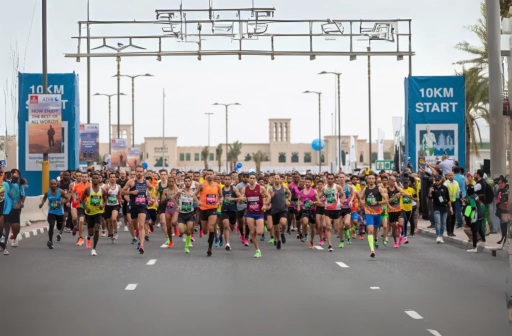 Dubai marathon road closure