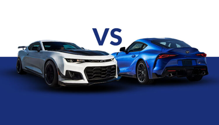 Toyota Supra vs. Chevrolet Camaro