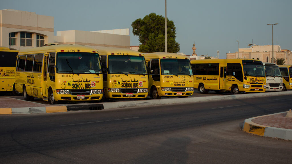 الحافلات الآمنة من الحرائق