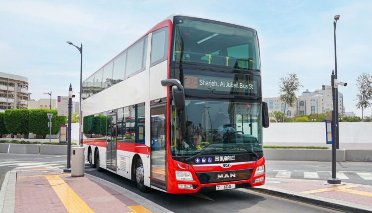 خدمة حافلات بين دبي والشارقة
