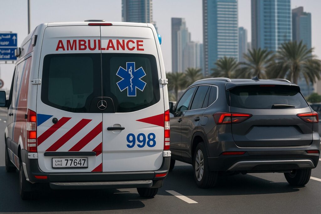 عرقلة مركبات الطوارئ