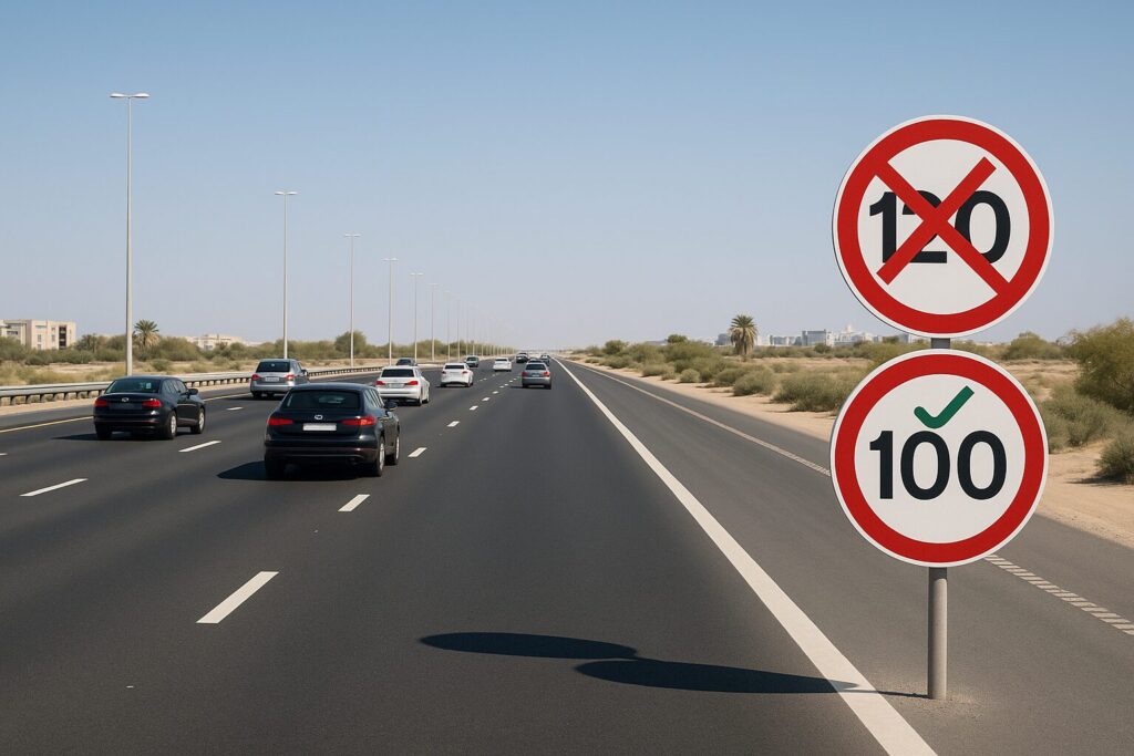 حدود السرعة الجديدة