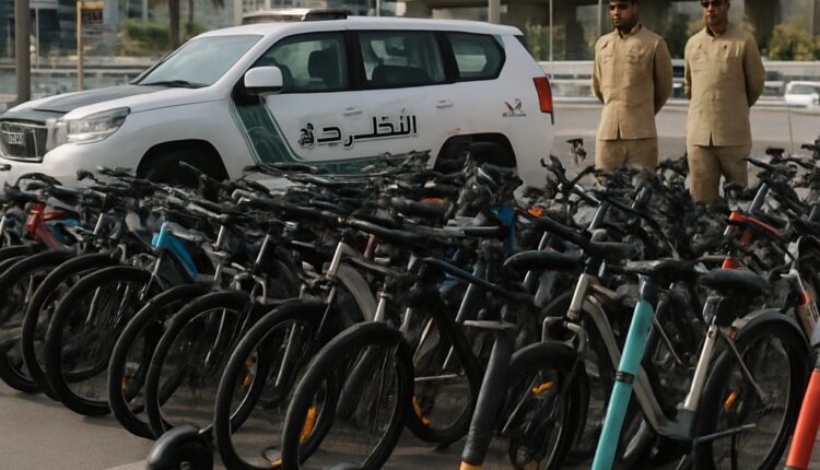 الدراجات غير المرخصة