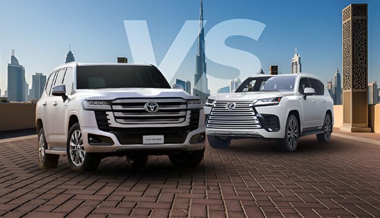 Toyota Land Cruiser Hybrid vs Lexus LX700h