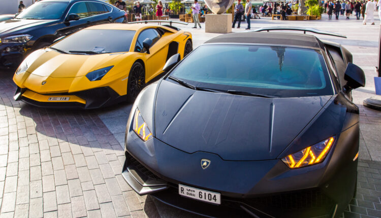Supercars in Dubai