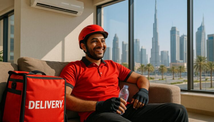 air-conditioned rest areas