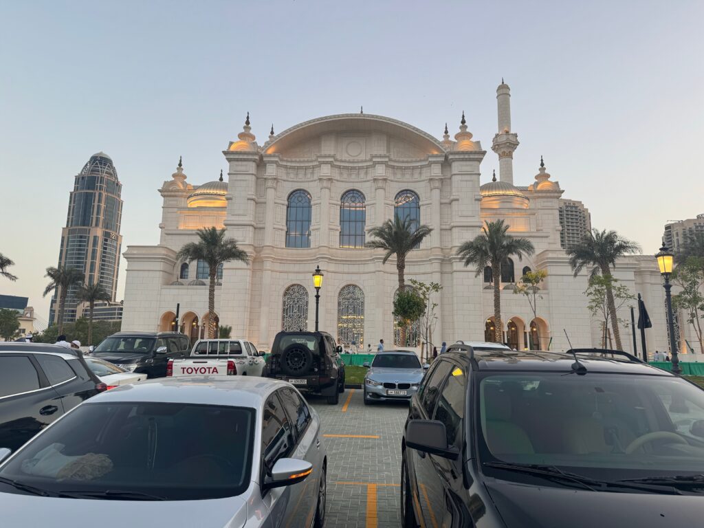 Mosque parking policy