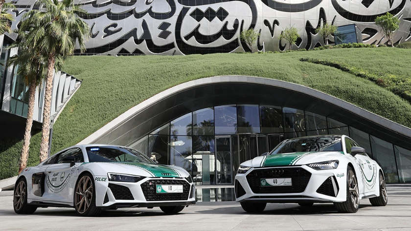Dubai Police’s Audi RS7
