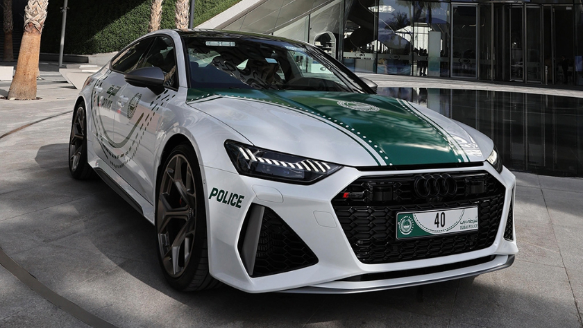 Dubai Police’s Audi RS7