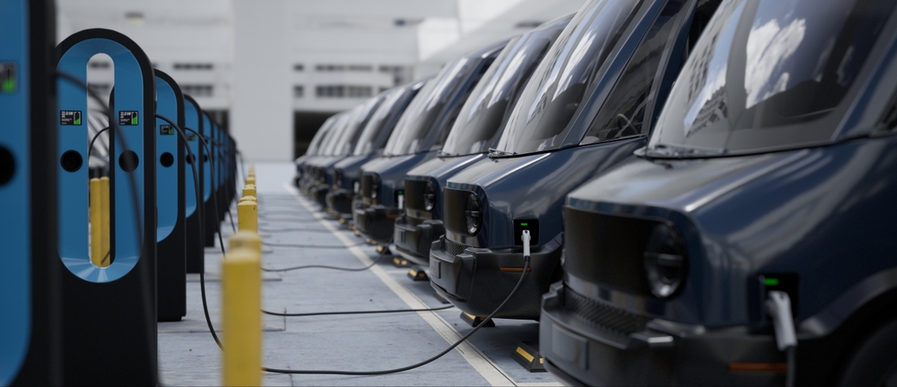 EV charging station in Dubai showcasing UAE's green mobility future