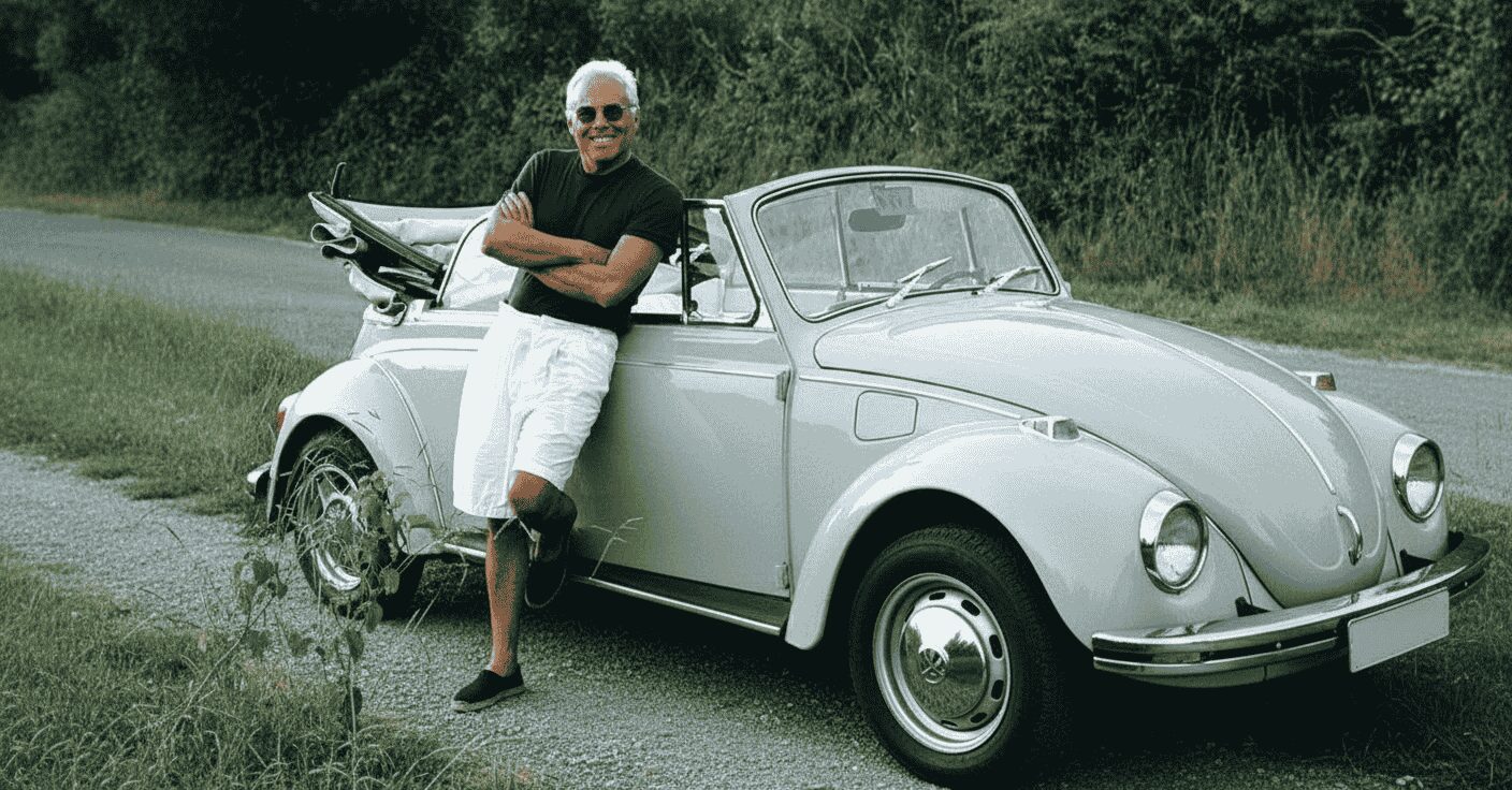 Giorgio Armani's garage