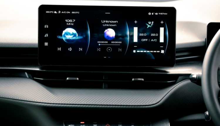 Haval H6 2025 on Dubai highway showcasing ADAS system and modern SUV technology