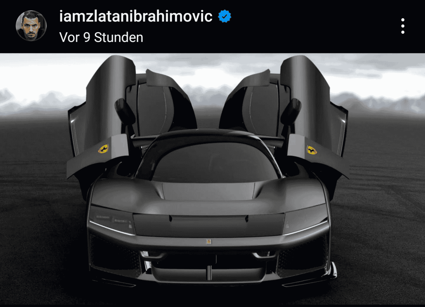 Zlatan Ibrahimovic's car collection