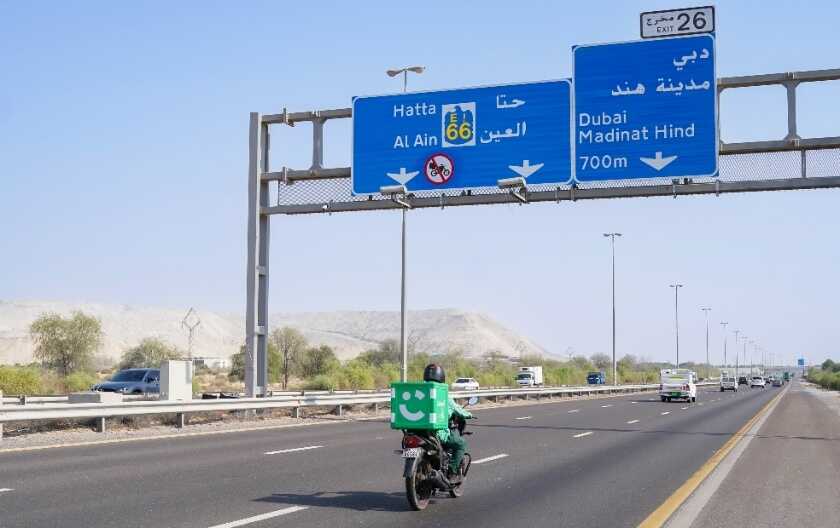 delivery riders in Dubai