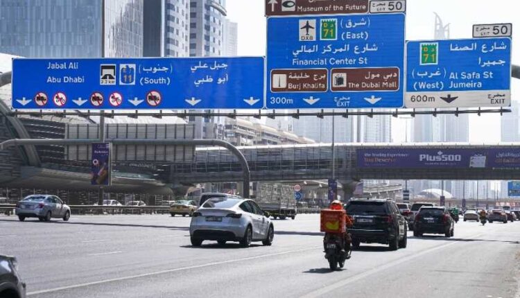 delivery riders in Dubai