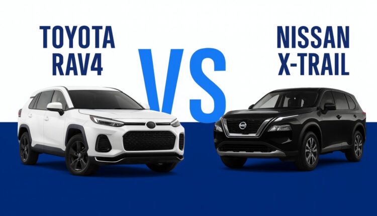 تويوتا راف 4 ونيسان أكس تريل