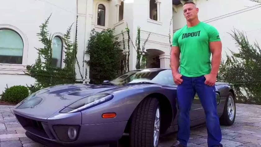 John Cena's garage