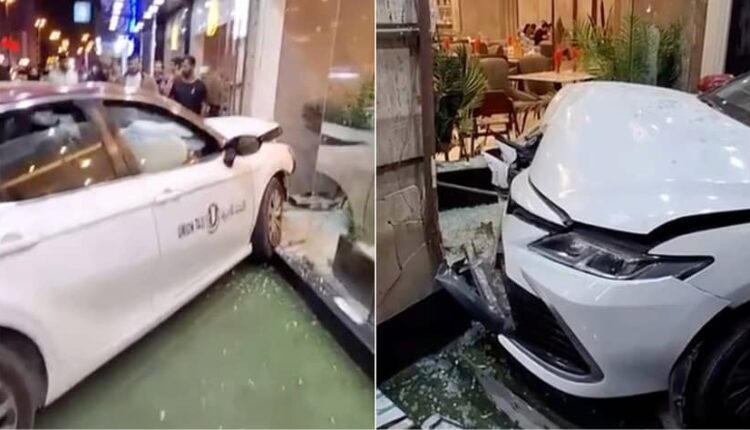 Sharjah Taxi Accident