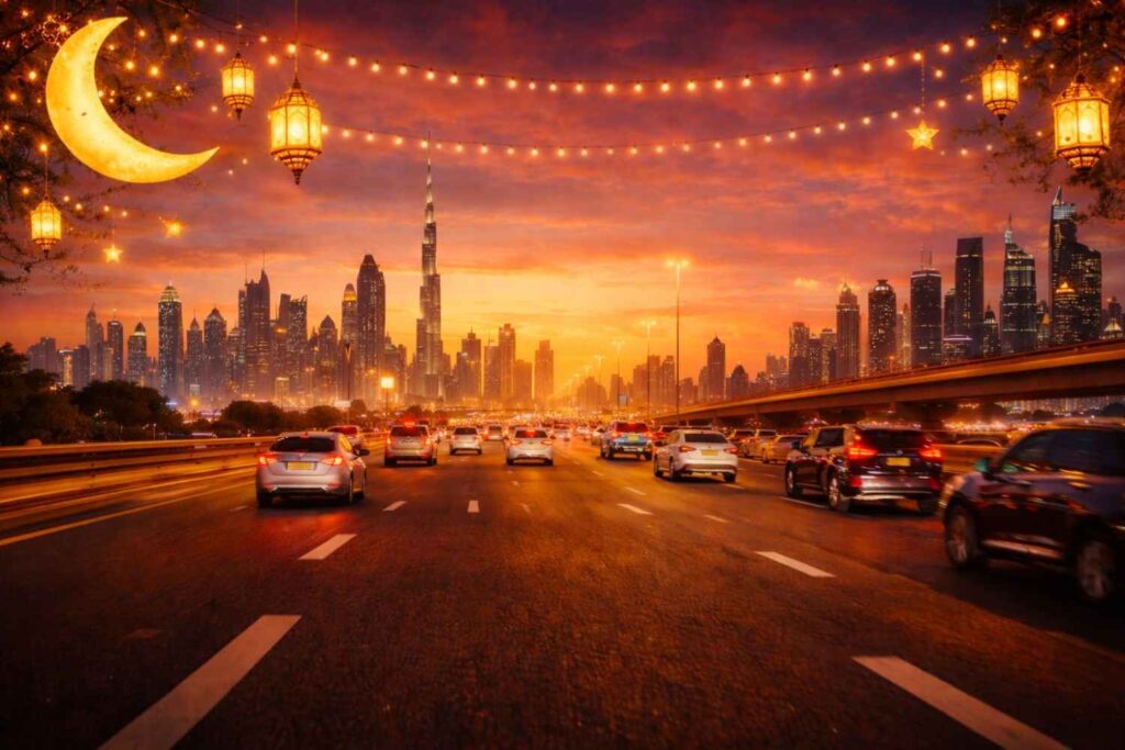 حركة المرور خلال رمضان