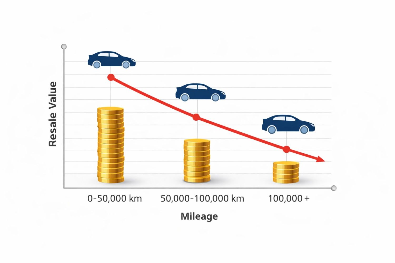 car mileage in Dubai impact on resale value|Arabhwheels.ae