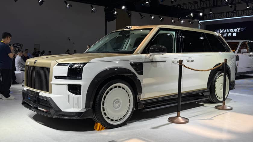 Mansory Unveils Wild 1,381 HP Zeekr 9X Custom At Auto China 2026