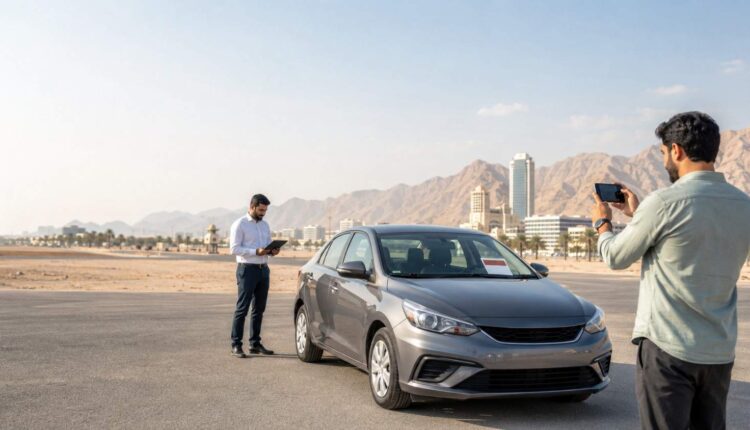 Pricing a used car in Ras Al-Khaimah with a vehicle inspection and photos before listing|Arabwheels.ae