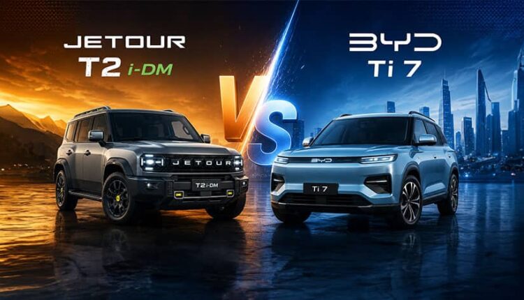 Jetour T2 i-DM vs. BYD Ti 7
