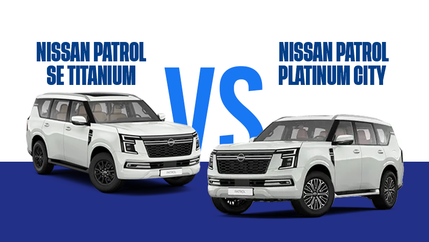 Nissan patrol se titanium vs platinum city