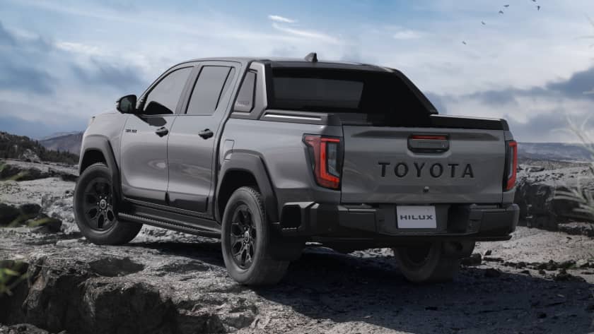 2027 Toyota Hilux rear view