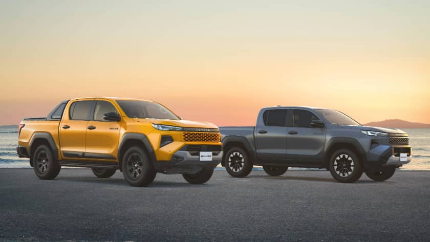 2027 Toyota Hilux colour options