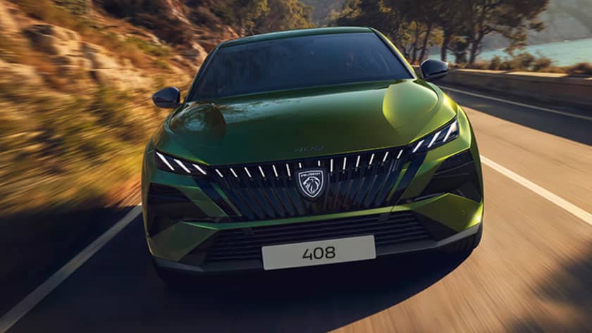 2026 Peugeot 408 front