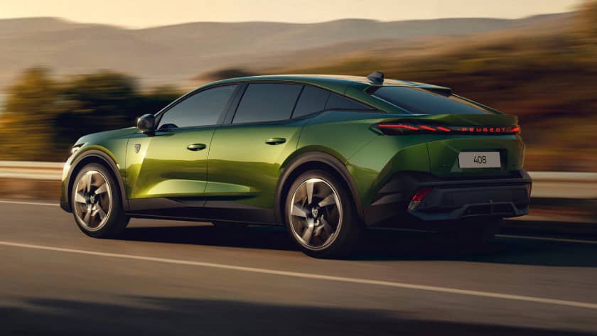 2026 Peugeot 408 side