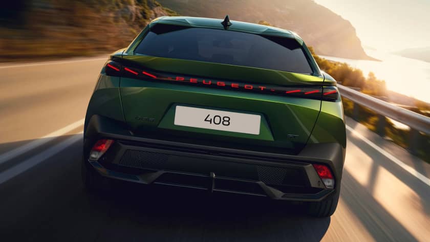 2026 Peugeot 408 rear